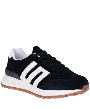 Buty sportowe męskie Badoxx MSK-907 czarne skóra zamszowa