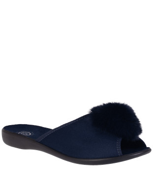 Kapcie damskie Befado Home & Go 255D014 granatowe B-Relax