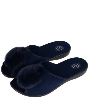 Kapcie damskie Befado Home & Go 255D014 granatowe B-Relax