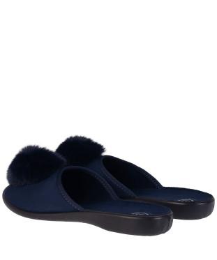 Kapcie damskie Befado Home & Go 255D014 granatowe B-Relax
