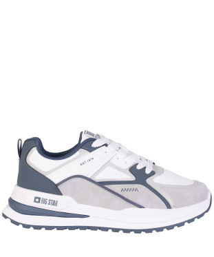 Big Star UU174357 - sneakersy męskie szaro-granatowe