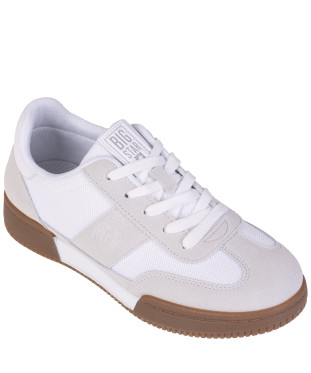 Białe sneakersy damskie Big Star TT274910, lekkie