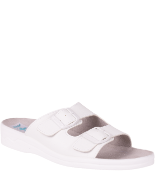 Adanex klapki damskie sanitarne 29468 białe BIO